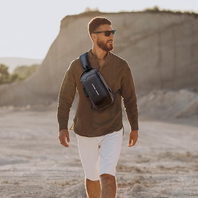 Sling Bag for Men | Anti-theft Crossbody Bag -