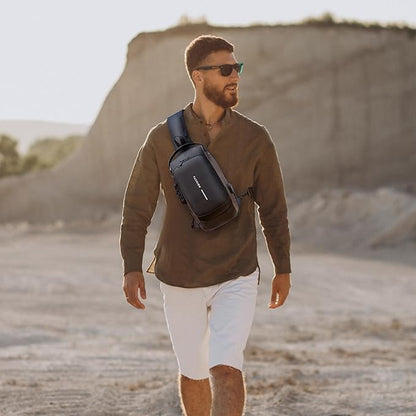 Sling Bag for Men | Anti-theft Crossbody Bag -