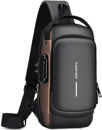 Sling Bag for Men | Anti-theft Crossbody Bag -