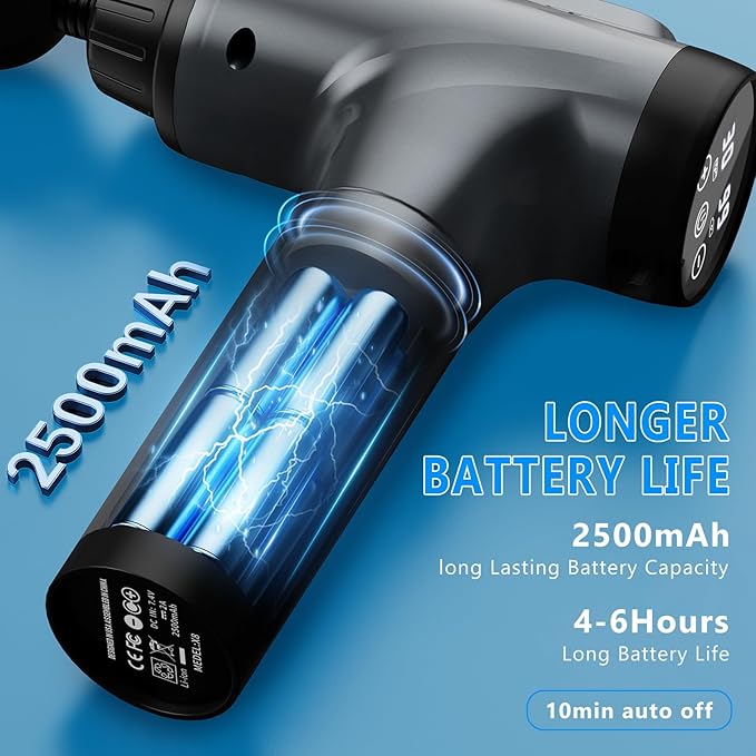 Massage Gun, Muscle Massage Gun for Athletes Handheld Electric