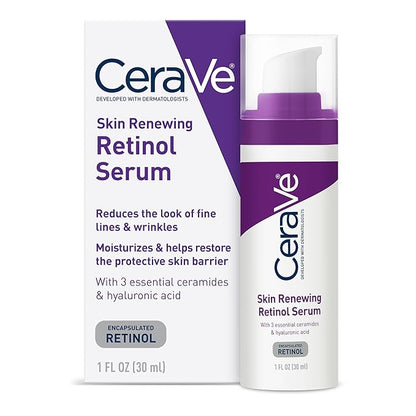 CeraVe Anti Aging Retinol Serum For Face, Encapsulated Retinol