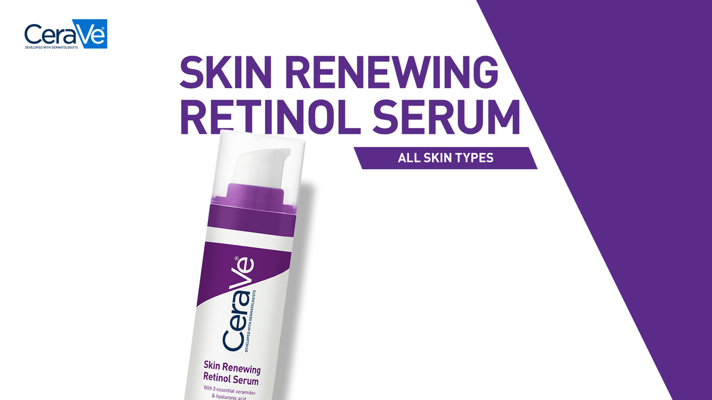 CeraVe Anti Aging Retinol Serum For Face, Encapsulated Retinol