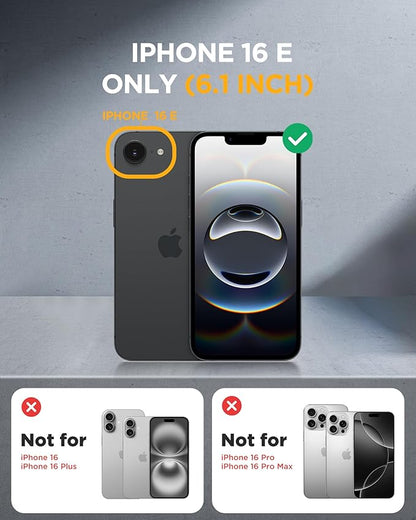 Miracase Magnetic for iPhone 16e Case Full-Body Phone